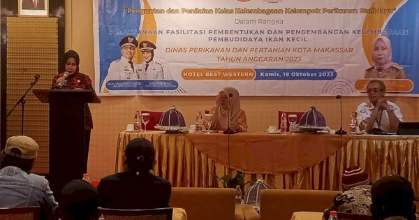 Evy Buka Resmi Pelatihan Penguatan Kelas Kelompok Budidaya