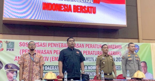 Imam Musakkar Sosialisasikan Perda Terkait Kamtibmas, Begini Imbauan ke Warga