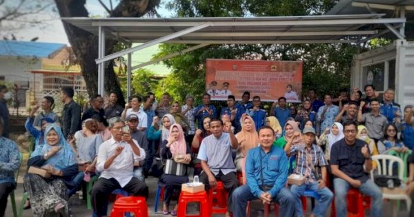 Dinas PU Makassar Sosialisasi Layanan PAL di Kontrainer Terpadu