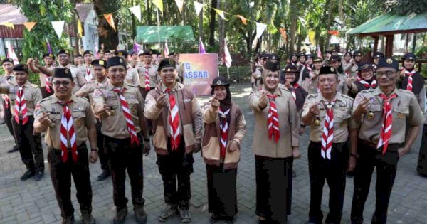 Kepala Disdik Makassar Hadiri Pelantikan Pengurus MB dan Pembina Gugus Depan SMK