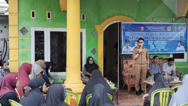 Dinas PU Makassar Bina KPP di Paropo: Harap Ada Manfaat untuk Warga Sekitar
