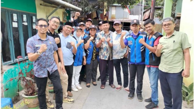 Dinas PU Makassar Dampingi Bappeda dan USAID Tinjau Lokasi Program WASH