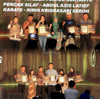 10 Atlet dan 10 Mantan Atlet Dapat Penghargaan Di Makassar Sport Awards Night 2023, Berikut Daftarnya