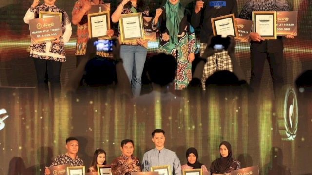 10 Atlet dan 10 Mantan Atlet Dapat Penghargaan Di Makassar Sport Awards Night 2023, Berikut Daftarnya