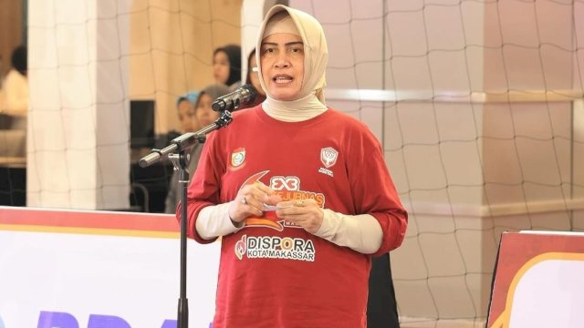 Kejurnas Bola Basket 3 x 3 Pertama Kali di Makassar, Indira: Jadi Semangat Tersendiri