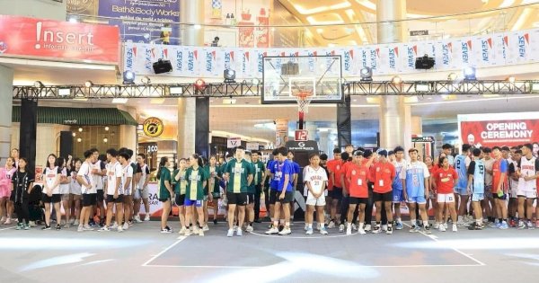 Atlet Puji Venue Penyelenggaraan Kejurnas Bola Basket 3 x 3 Makassar
