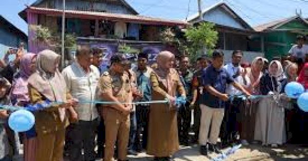 Warga Tallo Nikmati Air Bersih, Kadis PU Makassar Apresiasi Pelindo