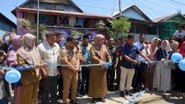 Warga Tallo Nikmati Air Bersih, Kadis PU Makassar Apresiasi Pelindo