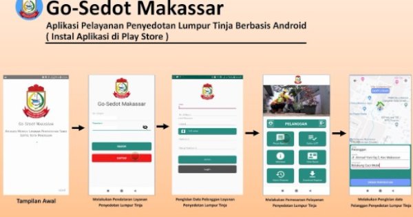 Butuh Layanan Tinja, Dinas PU Makassar Imbau Warga Gunakan Go Sedot