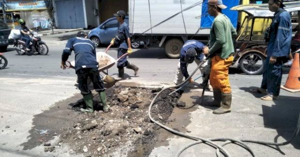 Tingkatkan Kualitas Infrastruktur, Camat Wajo Apresiasi Kinerja Dinas PU Makassar