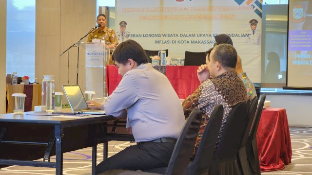 Kepala Balitbangda Makassar Buka Seminar Hasil Penelitian, Bahas Peran Longwis Kendalikan Inflasi