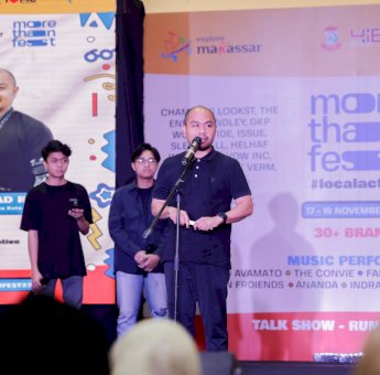 Dispar Promosikan Produk Lokal Kota Makassar Lewat More Than Fest 2023