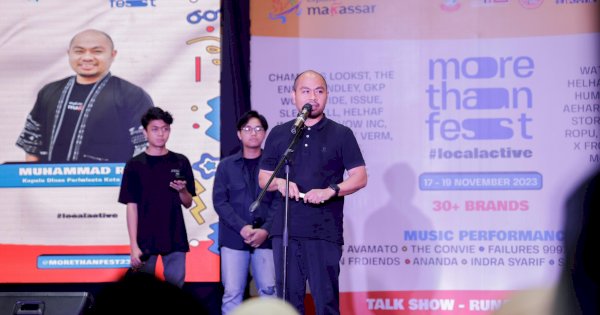 Dispar Promosikan Produk Lokal Kota Makassar Lewat More Than Fest 2023