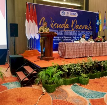 Wakili Danny Pomanto, Kepala Balitbangda Makassar Andi Bukti Apresiasi UT Terus Ciptakan Lulusan Profesional