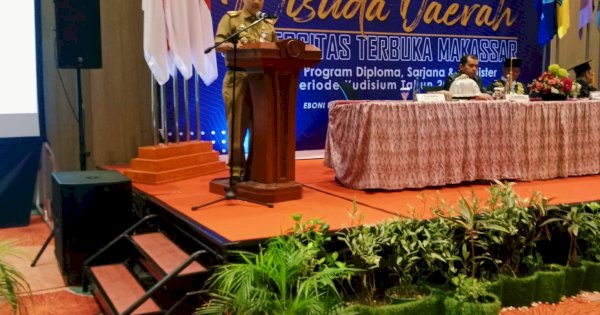 Wakili Danny Pomanto, Kepala Balitbangda Makassar Andi Bukti Apresiasi UT Terus Ciptakan Lulusan Profesional