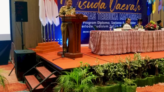 Wakili Danny Pomanto, Kepala Balitbangda Makassar Andi Bukti Apresiasi UT Terus Ciptakan Lulusan Profesional