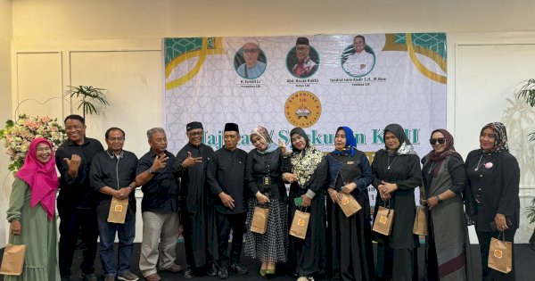 Idris Kadir Hadiri Pengajian SJB, Emak-emak Pengajian Doakan Mulus Melenggang ke Senanyan