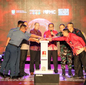 Walikota Makassar Bersama Deputi BRIN Launching Transformasi Balitbangda ke BRIDA