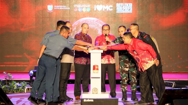 Walikota Makassar Bersama Deputi BRIN Launching Transformasi Balitbangda ke BRIDA