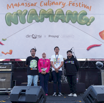Festival NYAMANG Pikat Ribuan Pengunjung di Pantai Losari