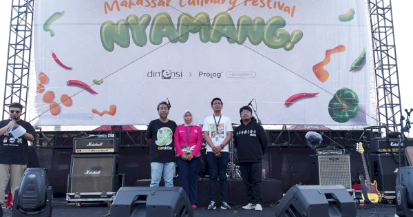 Festival NYAMANG Pikat Ribuan Pengunjung di Pantai Losari