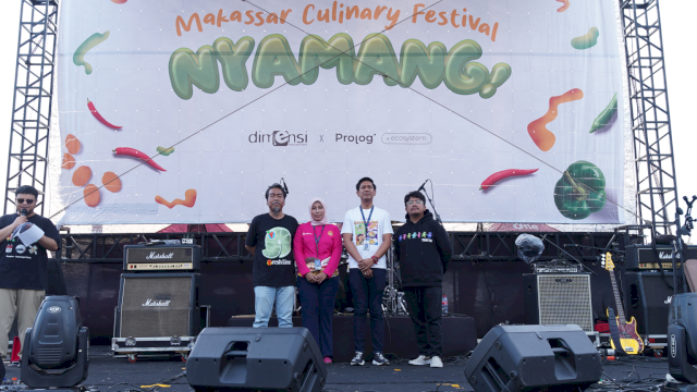 Festival NYAMANG Pikat Ribuan Pengunjung di Pantai Losari