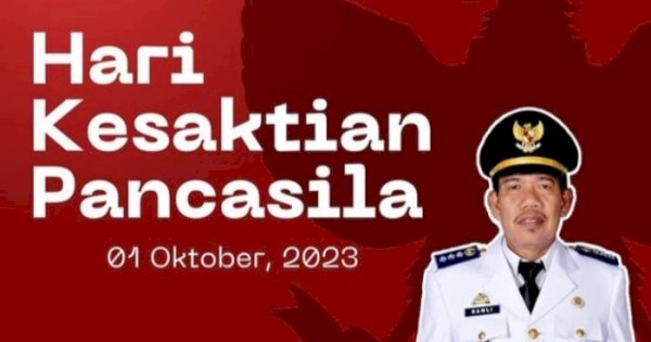 Camat Sangkarrang Minta Warga Hargai Persatuan di Hari Kesaktian Pancasila