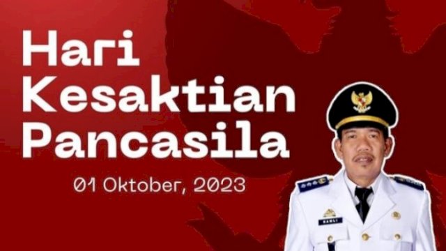 Camat Sangkarrang Minta Warga Hargai Persatuan di Hari Kesaktian Pancasila