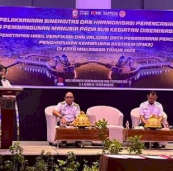 Camat Sangkarrang Hadiri Komitmen Bersama P3KE