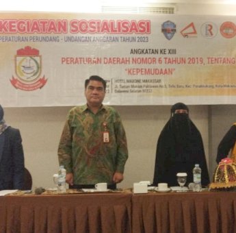 Gelar Sosper, Apiaty K Amin Syam Bahas Kepemudaan