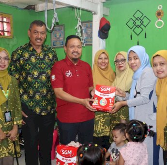 Kunjungi Anak Asuh Stunting, Mahyuddin : Sudah Ada Peningkatan Signifikan