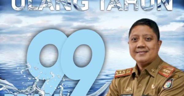 Kepala Balitbangda Makassar Ucapkan Selamag HUT ke 99 PDAM, Begini Harapannya