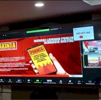 Optimisme Raih Kota Terinovatif 2023, Andi Bukti Djufrie Presentasi Inovasi di Kemendagri