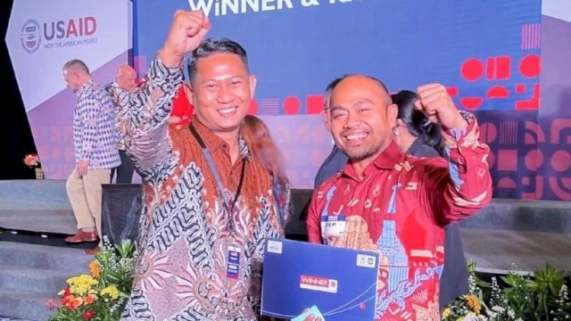 Kepala Dinas Pariwisata Kota Makassar Muh Roem (sebelah kanan)