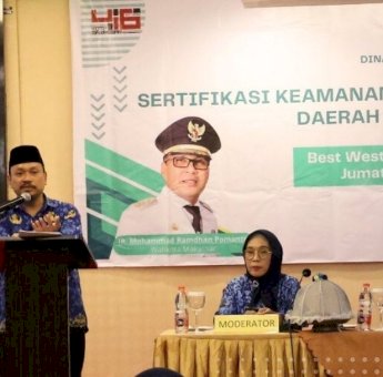 DKP Makassar Serahkan Sertifikat Keamanan PSAT kepada Tiga Kelompok Tani, Pastikan Jaminan Mutu Keamanan Pangan
