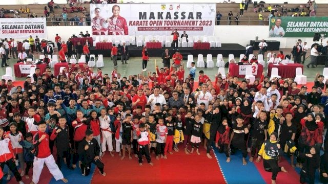 Berbagai Perguruan Karate Se-Sulsel Perebutkan Total Hadiah 240 Juta Makassar Karate Open Tournament 2023
