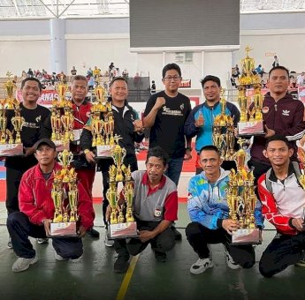 Kumpulkan 15 Medali Emas, INKAI Sulsel Juara Umum Makassar Karate Open Tournament 2023