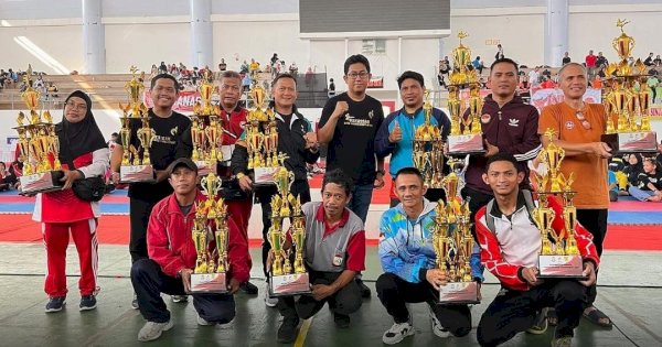 Kumpulkan 15 Medali Emas, INKAI Sulsel Juara Umum Makassar Karate Open Tournament 2023