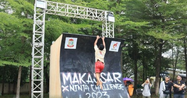 Mampu Taklukkan Tantangan, Ini Hadiah Bagi Peserta Makassar Ninja Challenge