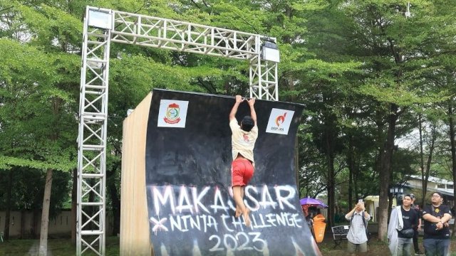 Mampu Taklukkan Tantangan, Ini Hadiah Bagi Peserta Makassar Ninja Challenge