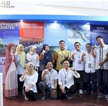 Halo Makassar Ramaikan Jakarta Kreatif Expo 2023