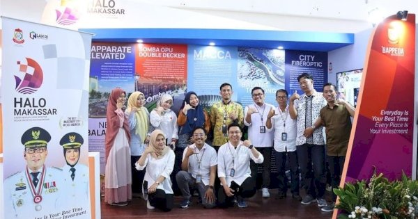 Halo Makassar Ramaikan Jakarta Kreatif Expo 2023