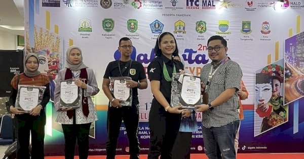 Both Halo Makassar Terbaik Kedua di Jakarta Kreatif Expo 2023