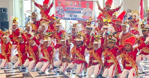 Dispora Makassar Apresiasi Lomba Polisi Cilik Dirlantas Polda Sulsel 2023