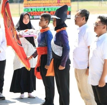 Pemerintah Kota Kukuhkan Pengurus, Pelatih dan Anggota Drum Corps Makassar 2023-2024