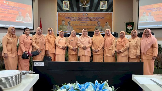 Hadiri HUT DWP ke 24, Andi Tenri Sebut Pengaruh Penting Perempuan Dalam Kemajuan Kota