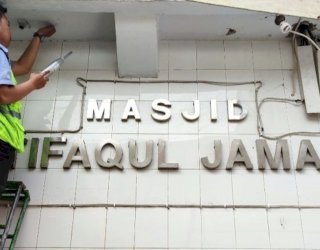 Pemkot Hibahkan Rp3 Miliar, Bangun Kembali Masjid Ittifaqul Jamaah Pasca Kubah Roboh