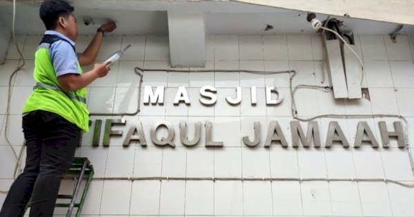 Pemkot Hibahkan Rp3 Miliar, Bangun Kembali Masjid Ittifaqul Jamaah Pasca Kubah Roboh