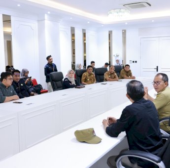 Audiens KPU Bersama Walikota Makassar, Kesbangpol: Pemkot Siap Sukseskan Pemilu 2024