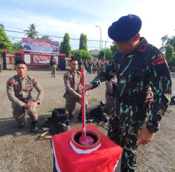 Terima Amunisi Baru, Ini Harapan Danyon Brimob Bone